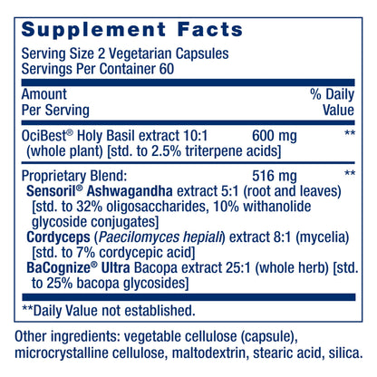 Life Extension Adrenal Energy Formula, 120 Capsules