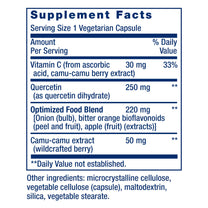 Life Extension Optimized Quercetin 250 mg Supports Immune Health, Heart Health, Non-GMO, Gluten Free - 60 Vegetarian Capsules