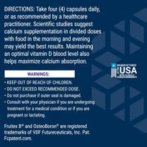 Life Extension Bone Restore Calcium Supplement, Vitamin D3, Magnesium, Boron, zinc, Manganese, Silicon, Helps Maintain Healthy Bone Density, Gluten-Free, Non-GMO, 120 Capsules