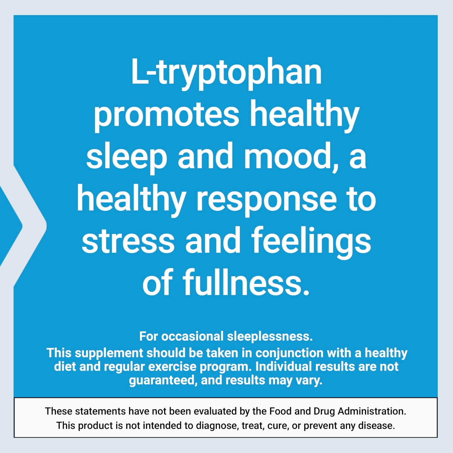 Life Extension L-Tryptophan, 500 mg, Encourages Healthy Serotonin Levels and Promotes Healthy Sleep, Mood, Stress Response & Satiety, Gluten-Free, Non-GMO, Vegetarian, 90 Capsules