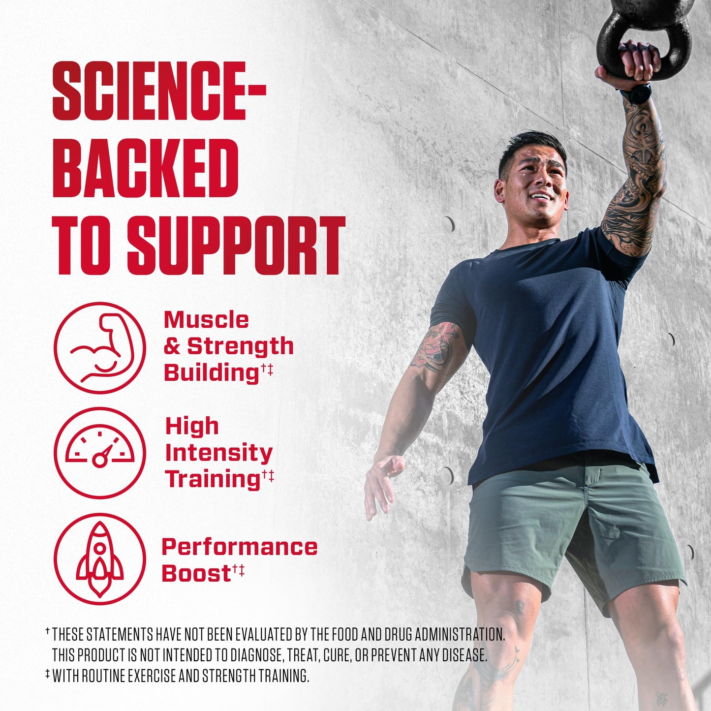 Dymatize Creatine Monohydrate Powder with CREAPURE (Product of Germany), 5g Per Serving, 60 Servings (300g), Creatine for Women and Men, Gluten Free