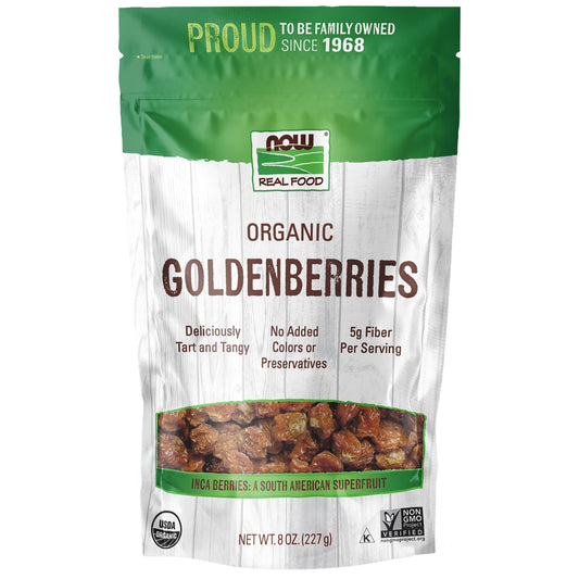 NOW Foods, Organic GoldenBerries, South American Superfruit, 8 oz