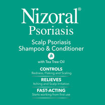 Nizoral Psoriasis Shampoo & Conditioner, 11 Oz, 2 Pk Gentle Scalp Treatment