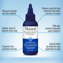 Nizoral Scalp Itch Relief Liquid, Maximum Strength, 2 Fl Oz