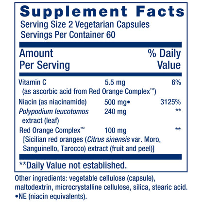 Life Extension Shade Factor, 120 Capsules