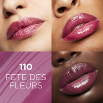 L'Oreal Paris Glow Paradise Hydrating Tinted Lip Balm-in-Gloss with Pomegranate Extract & Hyaluronic Acid, Ultra-Gentle, Non-Sticky Formula, Fete de Fleurs, 0.23 fl oz