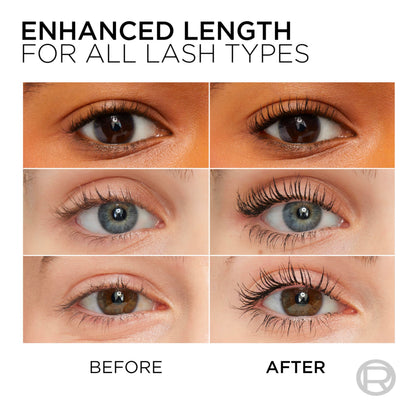L'Oreal Paris Makeup Telescopic Original Lengthening Mascara, Carbon Black, 0.27 Fl Oz (Pack of 1)
