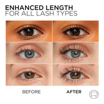 L’Oreal Paris Makeup Original Telescopic Mascara, Separating Mascara Volume and Length Formula, Washable, Blackest Black, 0.27 Fl Oz., 1 Count