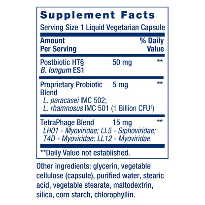 Life Extension FLORASSIST® Probiotic GI with Phage Technology, Digestive Health Supplement, microbiome Balance, Gut Health, Gluten Free, Vegetarian, 30 Capsules