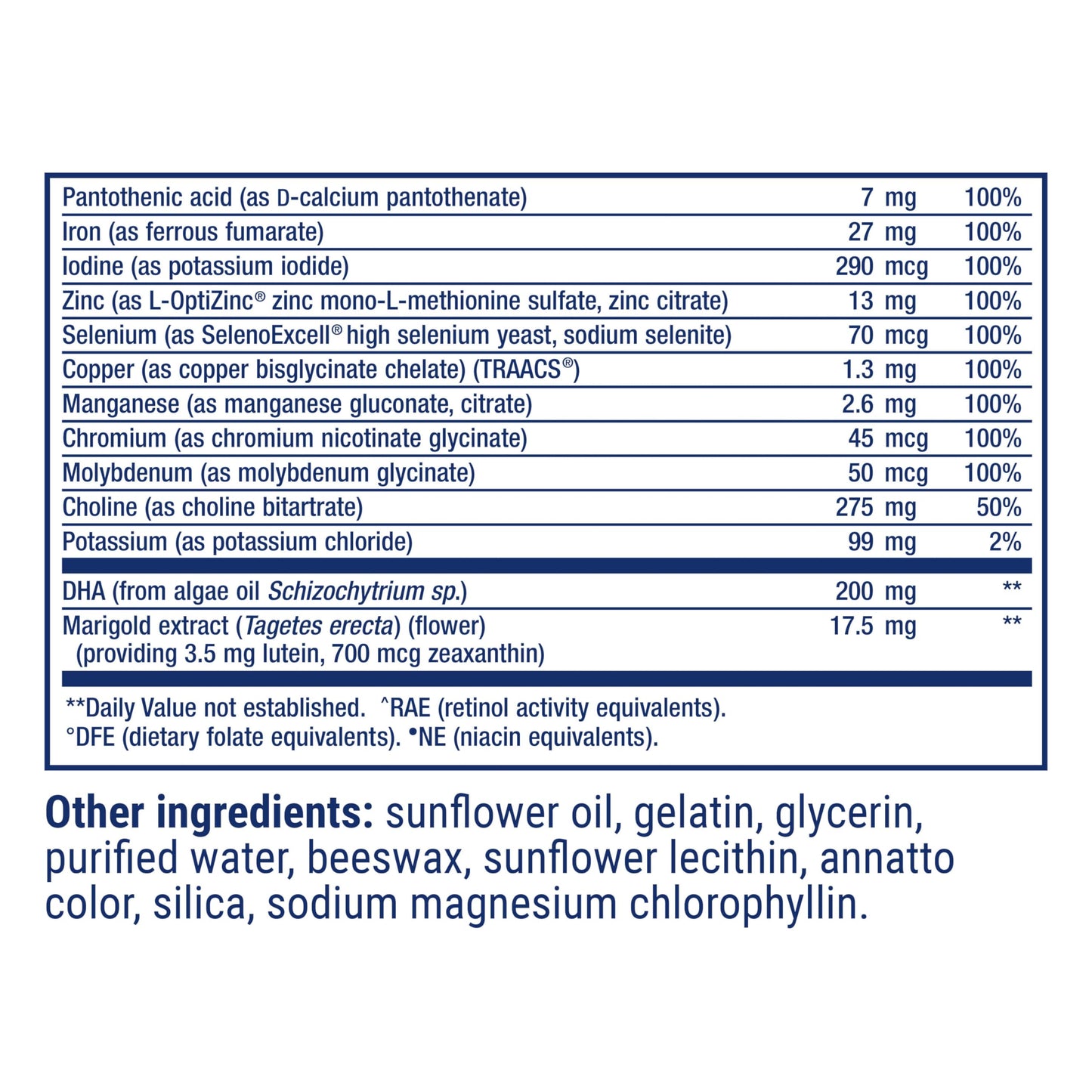 Life Extension Prenatal Advantage, Women’s multivitamin, Baby Support, folic Acid, Choline, omega-3s, Vitamin C, D3, B1, B6, B12, zinc, niacin, Gluten Free, Non-GMO, 120 softgels