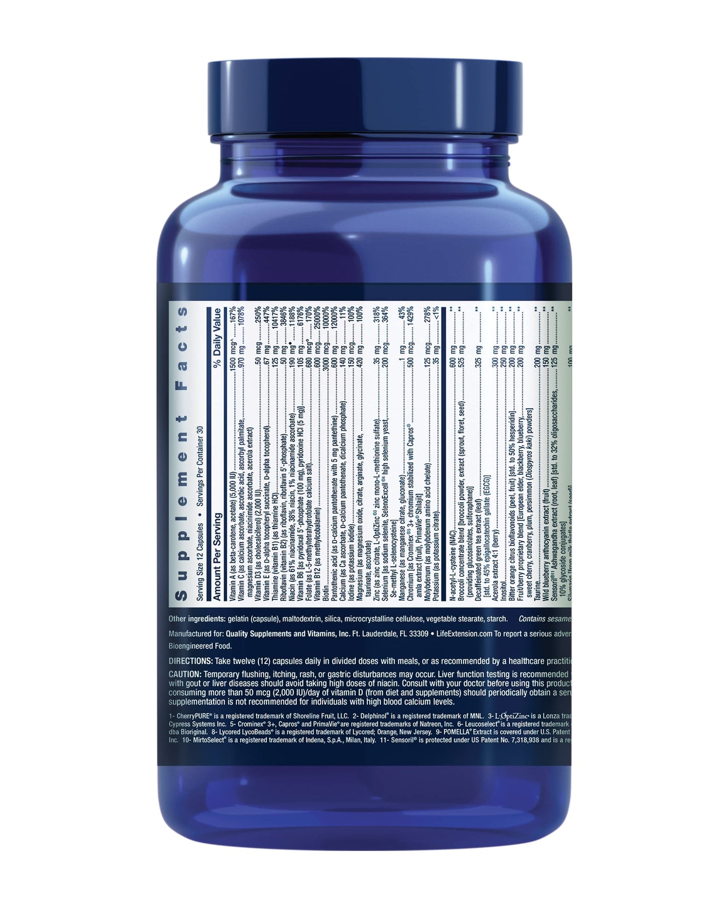 Life Extension Mix Capsules Without Copper, 360 Capsules