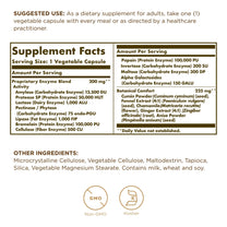 Solgar Comfort Zone Digestive Complex - 90 Vegetable Capsules - Enzymes to Support the Body’s Natural Digestive Process & Break Down Difficult-to-Digest Foods - Kosher - 90 Servings