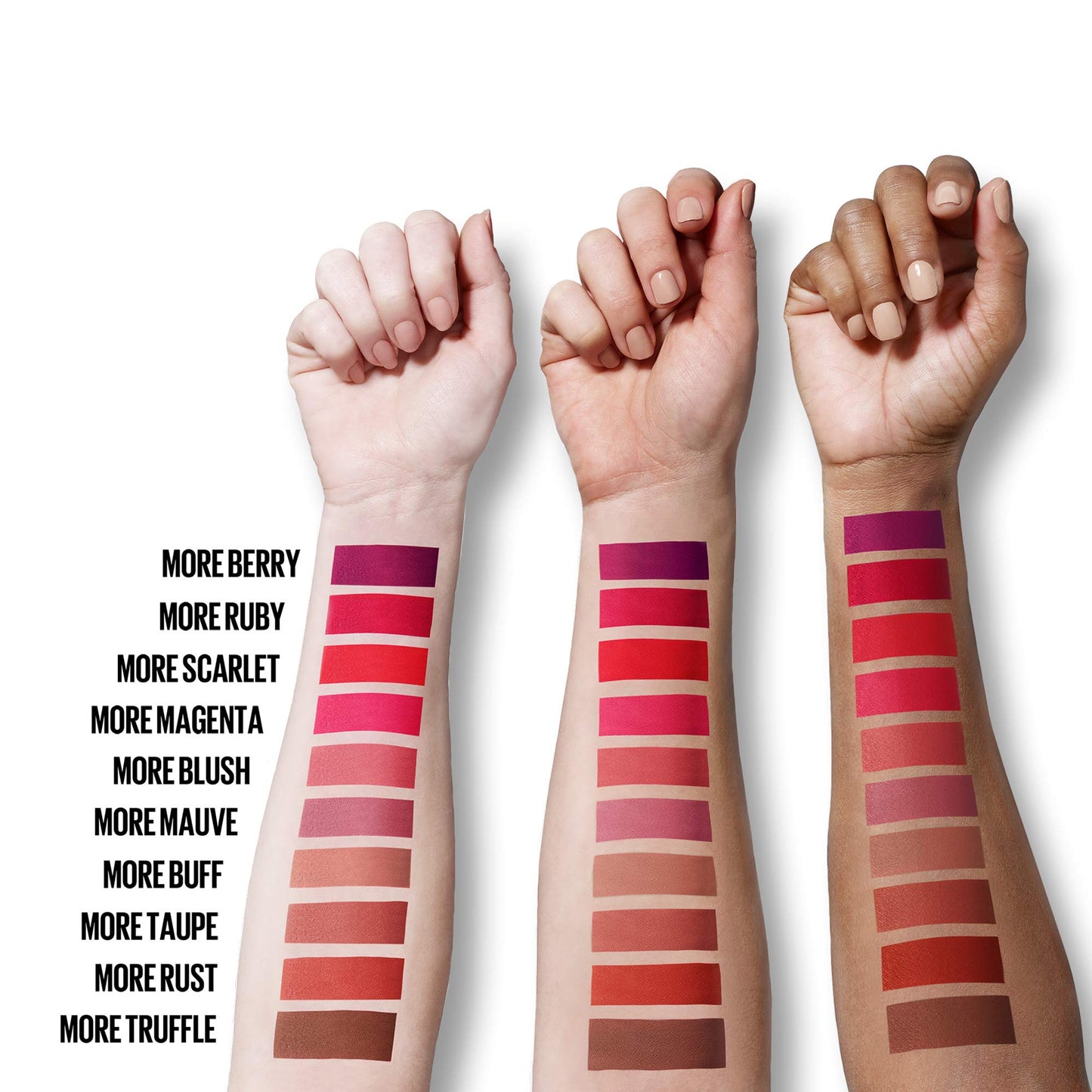 Maybelline Color Sensational Ultimatte Matte Lipstick, Non-Drying, Intense Color Pigment, More Berry, Warm Berry Purple, 1 Count