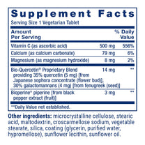 Life Extension Fast-C® and Bio-Quercetin®, Fast delivery and Absorption, Vitamin C, Fenugreek, Immune Support, Magnesium, Gluten-Free, Non-GMO, Vegetarian, 60 Tablets