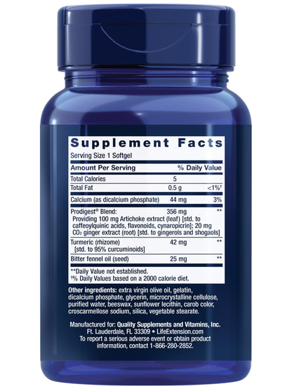 Life Extension Bloat Relief, 60 Softgels