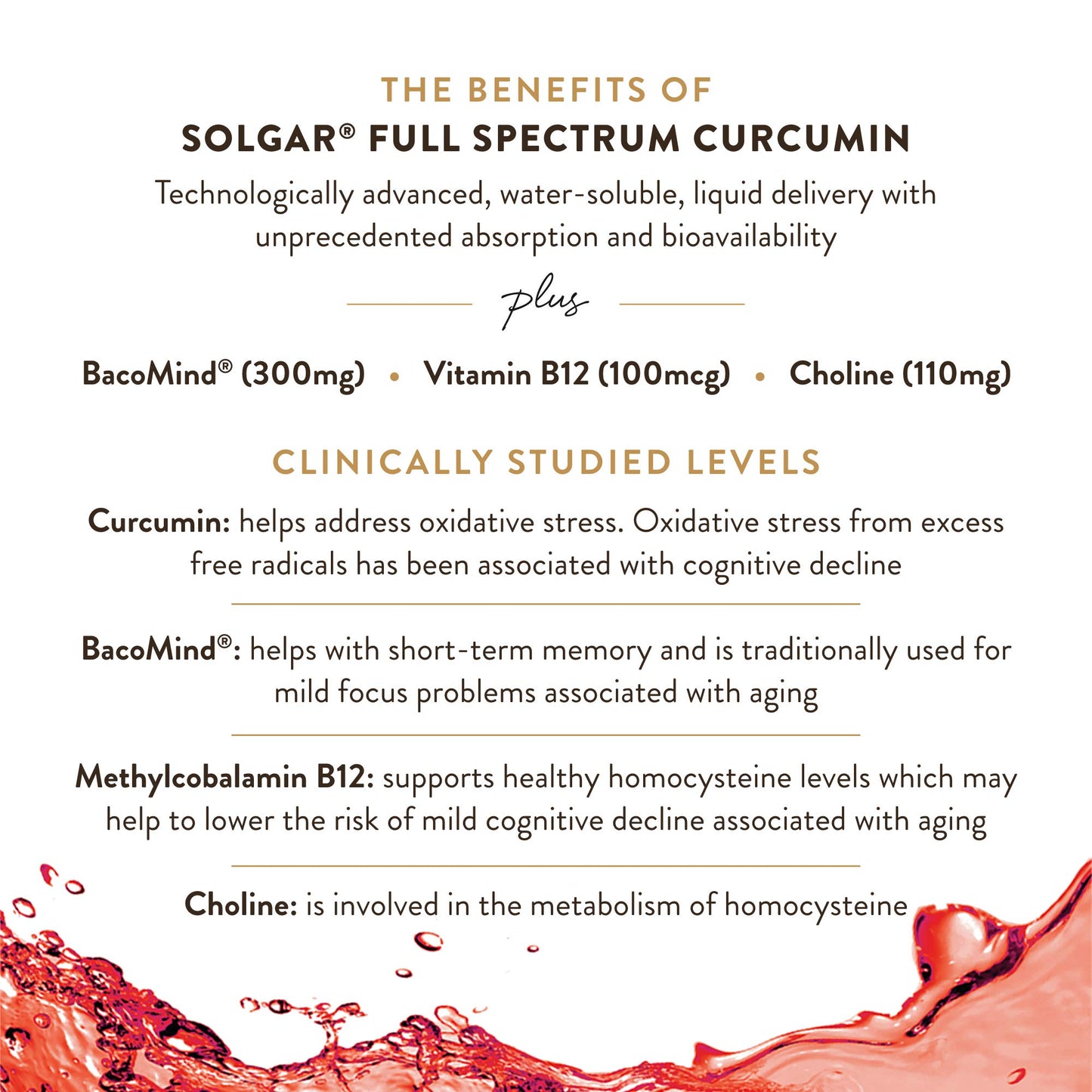 Solgar Full Spectrum Curcumin Brain Works, 90 Licaps, 30 Servings - Non-GMO