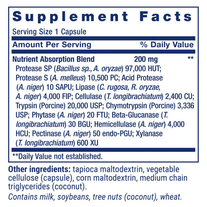 Life Extension Extraordinary Enzymes, 60 Capsules