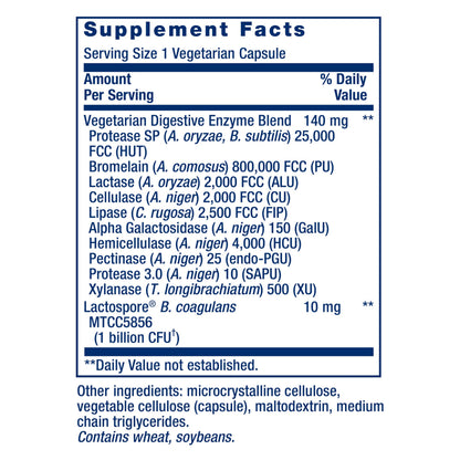 Life Extension 60 Vegetarian Capsules Enhanced Super Digestive Enzymes & Probiotics and 100 Magnesium Capsules for Heart, Bone, Metabolism Support