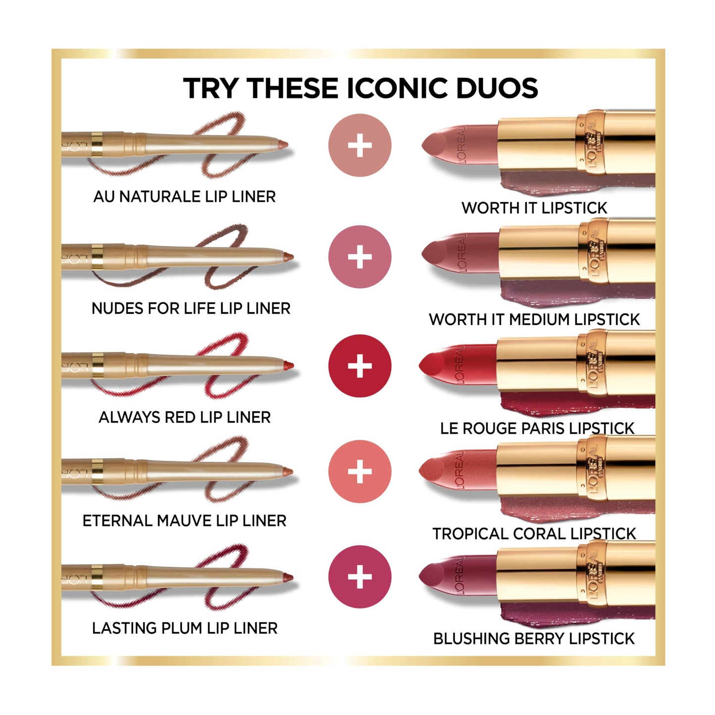 L'Oreal Paris Colour Riche Original Creamy, Hydrating Satin Lipstick with Argan Oil and Vitamin E, Raspberry Rush , 1 Count