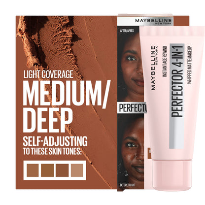 Maybelline Instant Age Rewind Instant Perfector 4-In-1 Matte Makeup, 04 Medium/Deep, 1 Count