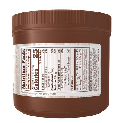 NOW Foods, Organic Cocoa Lovers™ Slender Hot Cocoa, No Sugar Added, Certified Non-GMO, Kosher, 10-Ounce