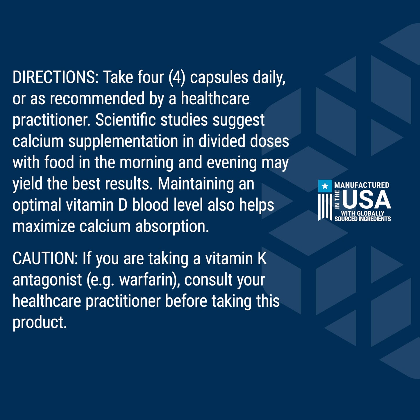 Life Extension Bone Restore Elite with Super Potent K2, 120 Capsules