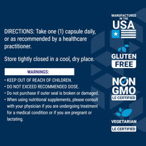 Life Extension Calcium D-Glucarate, 200 mg - Supports Detoxification, Helps Flush Out Unwanted Compounds – Gluten-Free, Non-GMO, Vegetarian – 60 Capsules