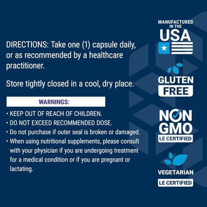 Life Extension Calcium D-Glucarate, 200 mg - Supports Detoxification, Helps Flush Out Unwanted Compounds – Gluten-Free, Non-GMO, Vegetarian – 60 Capsules