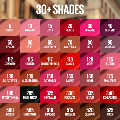 Maybelline Super Stay Matte Ink Liquid Lipstick Makeup, Long Lasting High Impact Color, Up to 16H Wear, Self-Starter, Light Red, 1 Count, Packaging May Vary
