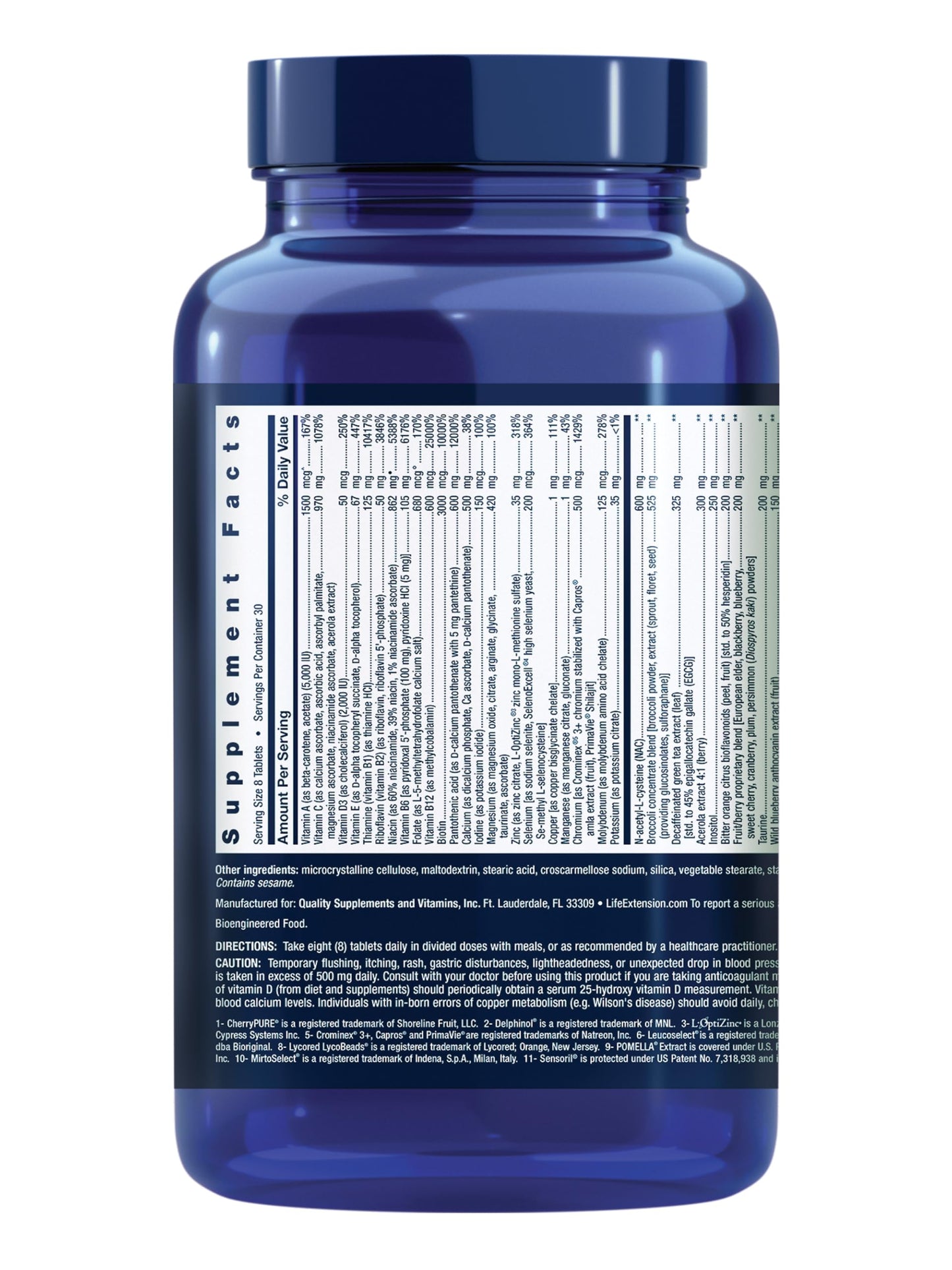 Life Extension Mix Tablets with Extra Niacin, 240 Tablets