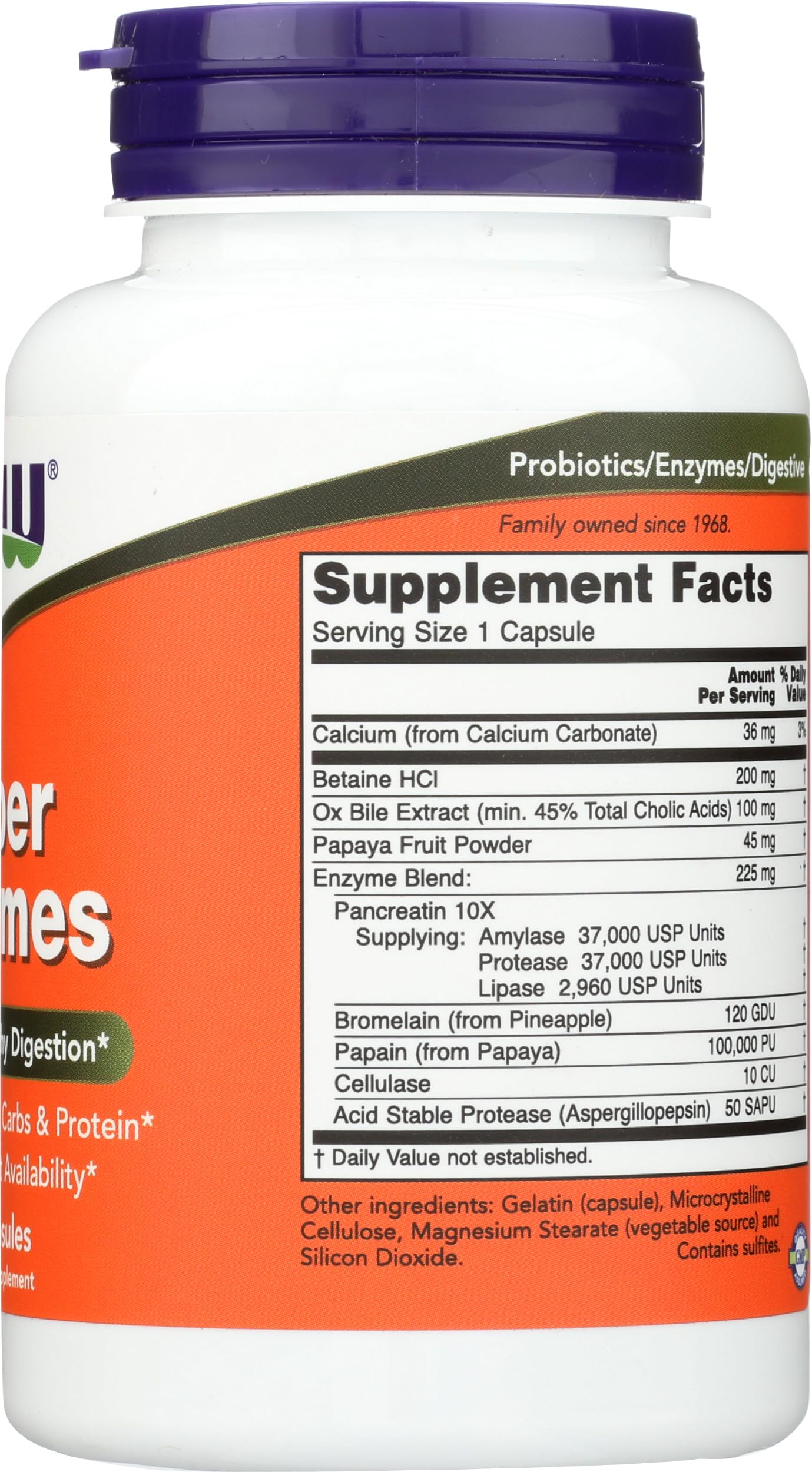 Now Foods Super Enzymes - 90 Capsules