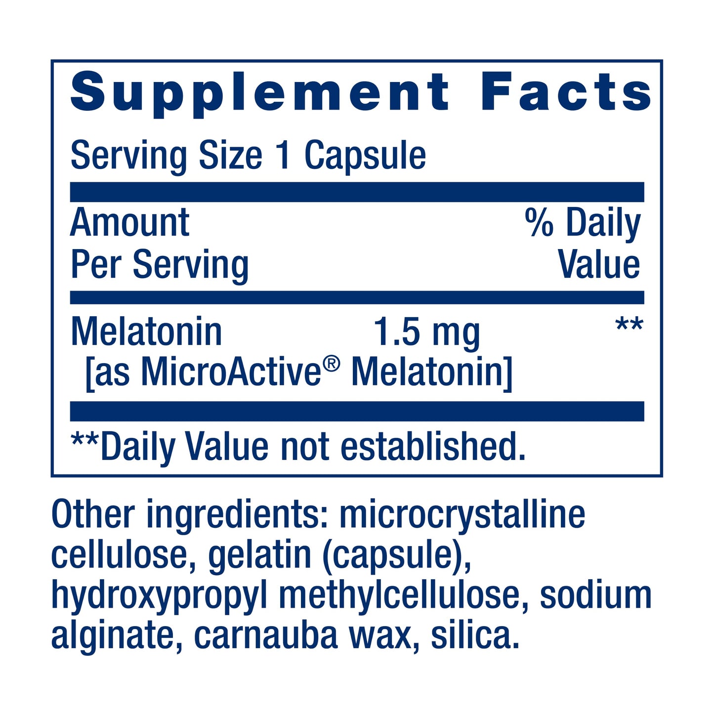 Life Extension Melatonin IR/XR, 1.5 mg, immediate- and Extended-Release Formula for Optimal Sleep Support, Healthy circadian Rhythms, Cellular Defense, Gluten-Free, Non-GMO, 60 Capsules