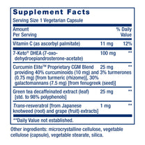 Life Extension 7-Keto DHEA Metabolite – Crank Up Your Fat-Burning Furnace – Non-GMO – Gluten-Free – 100 Mg – 60 Vegetarian Capsules