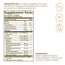 Solgar 1300 mg Omega 3-6-9, 120 Softgels (Pack of 3) - Fish Oil Supplement - Support for Joint & Skin Health - Includes Flaxseed & Borage - Contains EPA & DHA Omega 3 Fatty Acids - 120 Total Servings