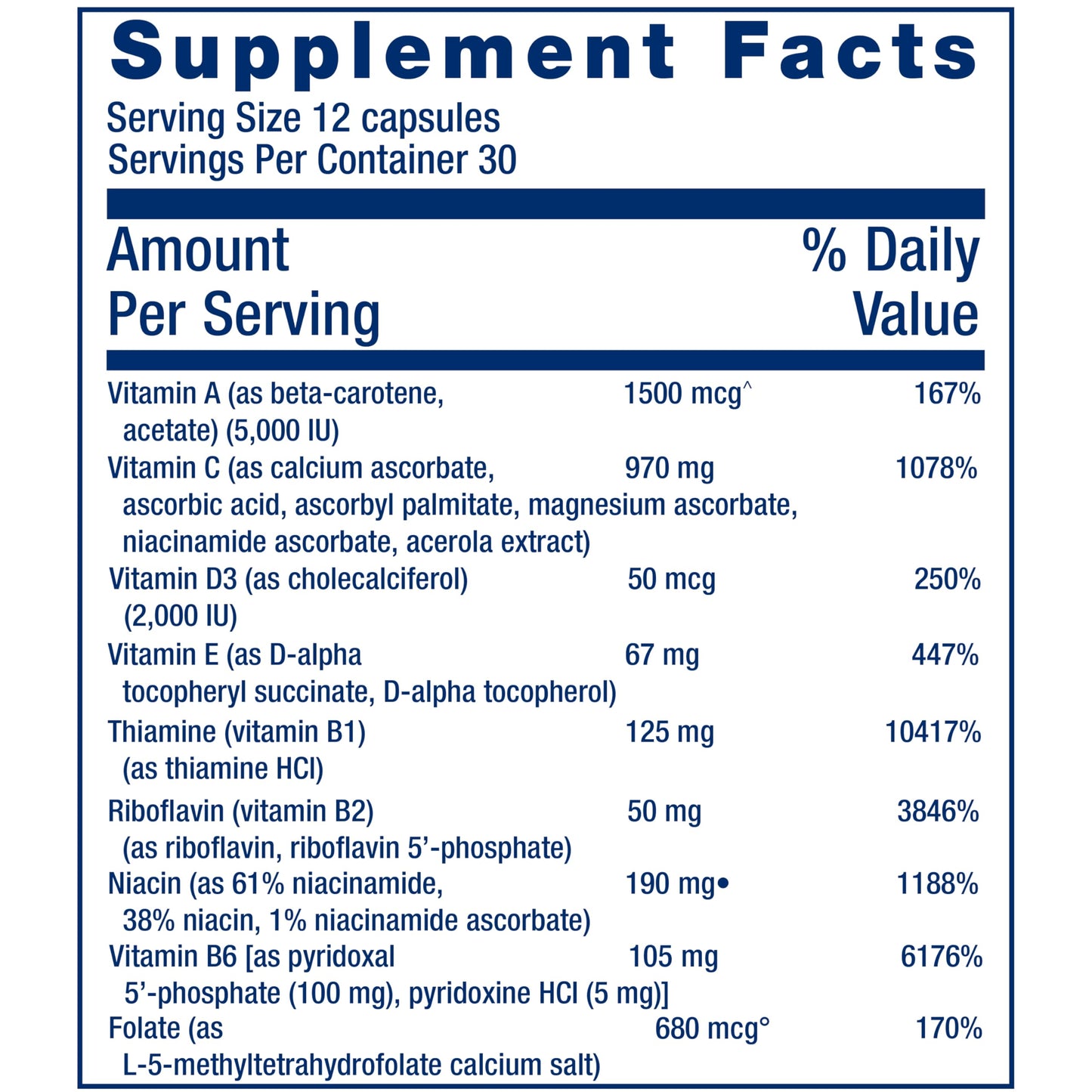 Life Extension Mix Capsules Without Copper, 360 Capsules