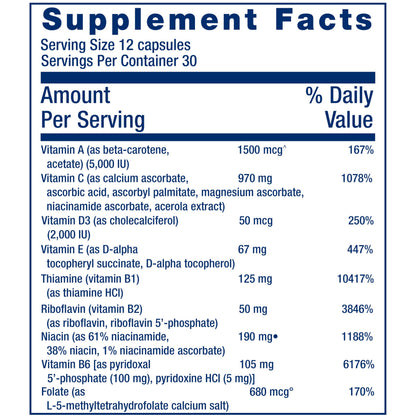 Life Extension Mix Capsules Without Copper, 360 Capsules