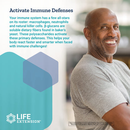 Life Extension Mushroom Immune with Beta Glucans