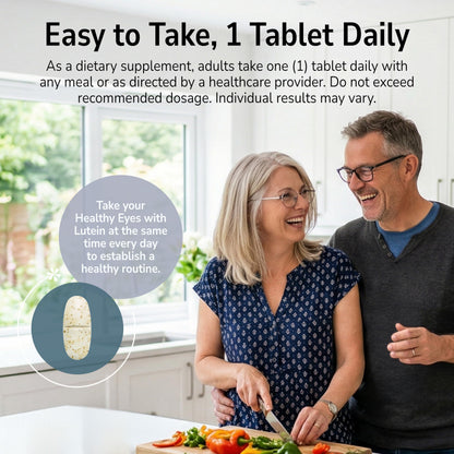 21st Century Healthy Eyes with Lutein Vision Support Tablets, 60 Count