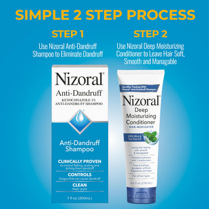 Nizoral Deep Moisturizing Conditioner, 9.4 oz, Anti-Dandruff Conditioner