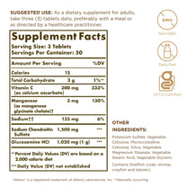 Solgar Extra Strength Glucosamine Chondroitin Complex - 150 Tablets - Supports Healthy Joints & Comfortable Movement - Non-GMO, Gluten Free, Dairy Free - 50 Servings