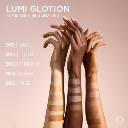 L'Oreal Paris Makeup True Match Lumi Glotion, Natural Glow Enhancer, Illuminator Highlighter, Bronzing Drops For a Sun-Kissed Glow For Face and Body, 902 Light, 1.35 fl oz