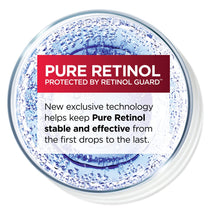 L'Oreal Paris Revitalift 0.3% Pure Retinol Night Serum, Reduce Deep Wrinkles, Fragrance Free 1 oz + Moisturizer Sample