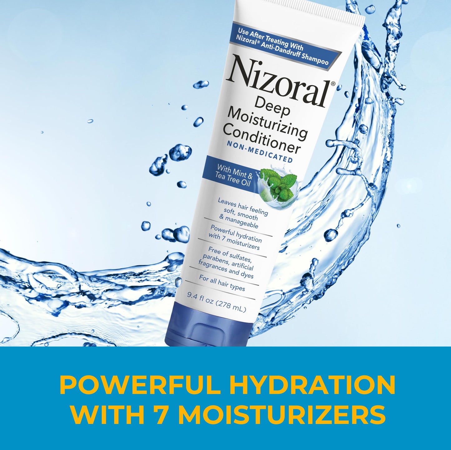 Nizoral Deep Moisturizing Conditioner, 9.4 oz, Anti-Dandruff Conditioner