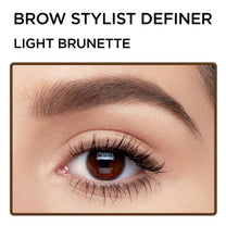 L'Oreal Brow Stylist Definer Waterproof Eyebrow Pencil, Light Brunette 0.003 Ounce (1 Count)