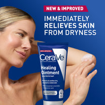 CeraVe Healing Ointment, Hyaluronic Acid Skin Protectant for Dry Skin, 5oz