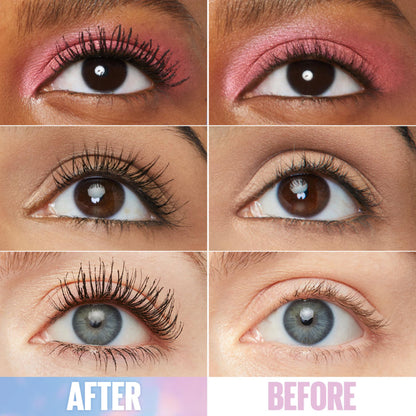 Maybelline Lash Sensational Sky High Waterproof Mascara Makeup, Volumizing, Lengthening, Defining, Curling, Multiplying, Buildable Formula, Brownish Black, 1 Count (Pack of 2)