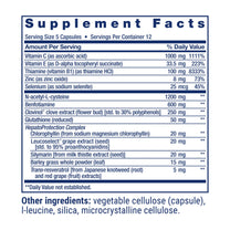 Life Extension Anti-Alcohol Complex, Vitamin C, zinc, Grape Seed, Milk Thistle, Clove Extract, Supports Healthy Alcohol Metabolism & Optimal Liver Function, Gluten-Free, Non-GMO, 60 Capsules