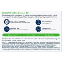 CeraVe Hydrating Cleansing Bar 4.5 oz (Pack of 6)