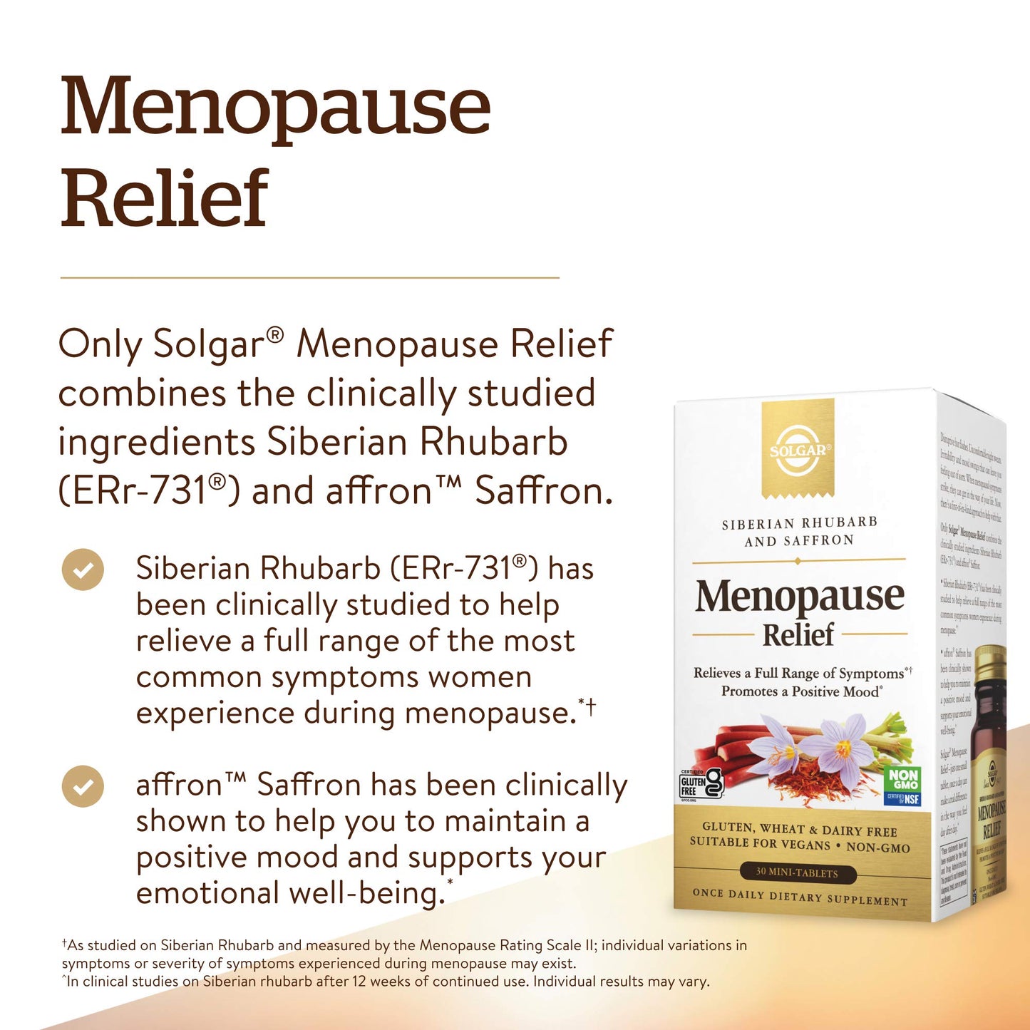 Solgar Menopause Relief - 30 Tablet