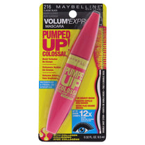 Maybelline New York Volum' Express Pumped Up! Colossal Waterproof Mascara, Classic Black, 0.32 Fl Oz, (K1569200)